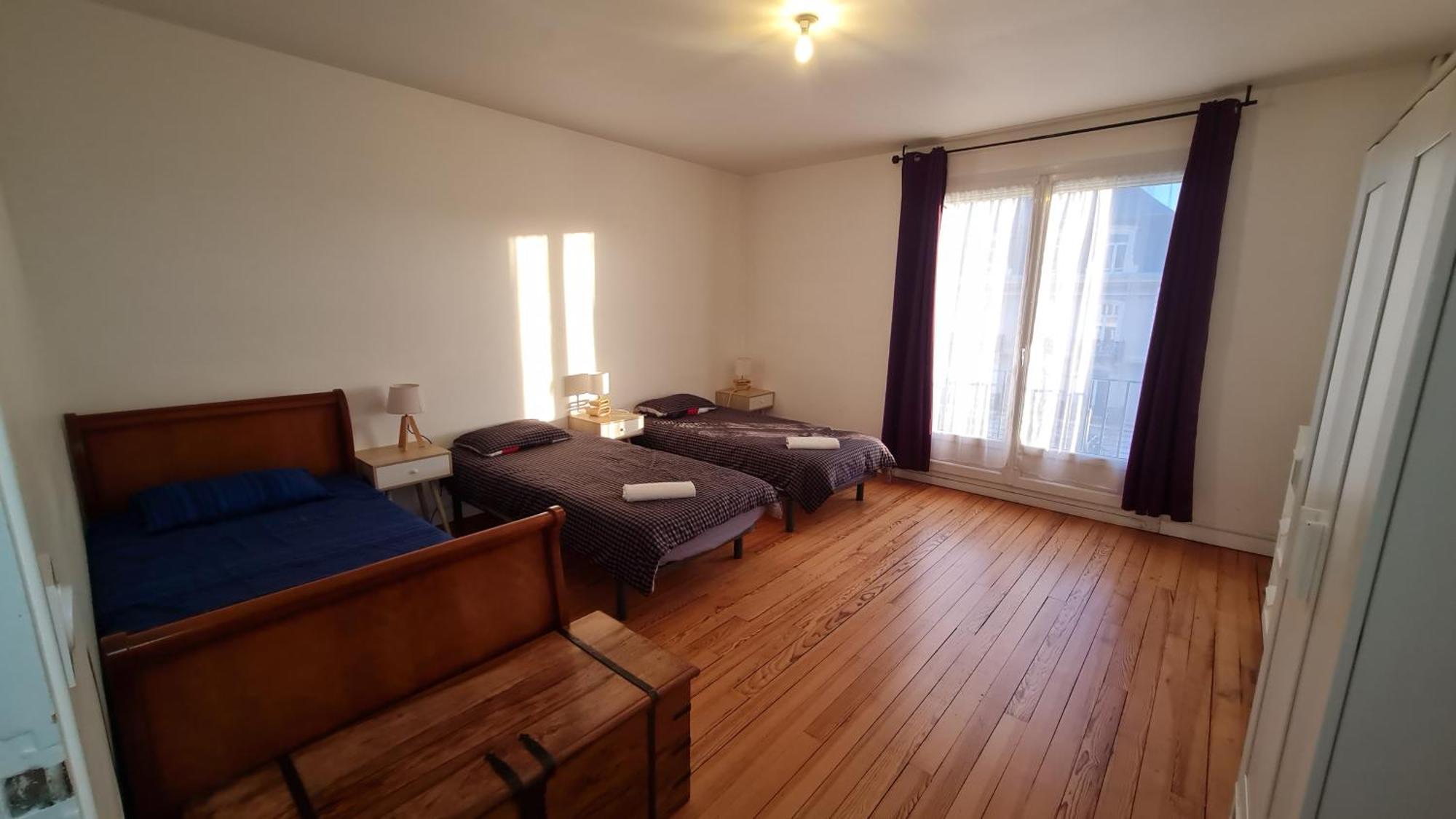 Appartement Rénové, 100 m de la gare, 83 m2, 5 Pers, Confortable et Lumineux Le Havre Esterno foto